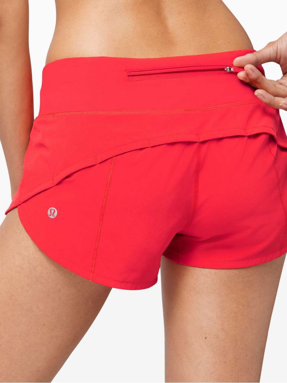 lululemon athletica Speed Up Short 2.5" - Carnation Red
